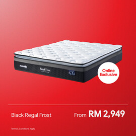 [Online Exclusive] Black Edition Regal Frost Mattress